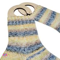 Socken, Größen 40/41, handgestrickt, Farbe: 808 Bild 3
