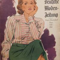Deutsche Moden-Zeitung - Heft 10  -  Februar  1940 - vereint mit Beyers Modeblatt - mit Schnittmuster Bild 1