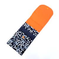 Tasche für Nadelspiele und Häkelnadeln, Nadelmappe Gänseblümchen Bild 3