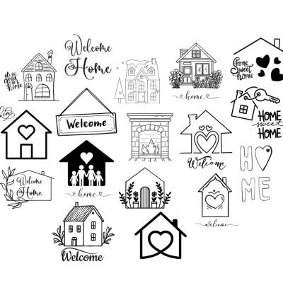 Home Zuhause Bundle Plotterdatei - SVG Download Datei - Plotterdatei - Basteln - DIY - Cricut  -  