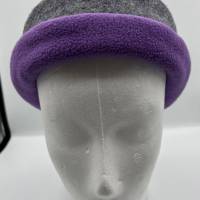 Stirnband Damen aus Walkstoff gefüttert, Winterstirnband, wärmendes Stirnband, Wollstirnband Bild 7