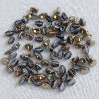 20 Gramm pinch beads, crystal golden rainbow, böhmische Glasperlen zur Schmuckherstellung Bild 1