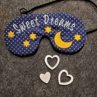 Schlafmaske/ Schlafbrille für Erwachsene Spruch : Sweet Dreams Bild 1