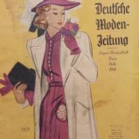 Deutsche Moden-Zeitung - Heft 20  -  Juni 1939 - vereint mit Beyers Modeblatt - mit Schnittmuster Bild 1