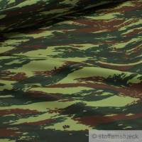 Stoff Polyester Flecktarn Tarndruck Camouflage Tarndruck wasserabweisend Bild 1