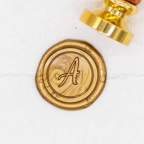 Personalisiertes Siegel, Siegelstempel, Wachssiegel, Siegel für Hochzeit, Siegelstempel mit Initialen