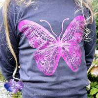 Foliendatei „Mandalatier Schmetterling“  SVG,PNG,DXF Bild 3