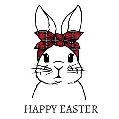 Süßer Osterhase Plotterdatei - Frühling Ostern - SVG Download Datei - Plotterdatei - Basteln - DIY - Cricut