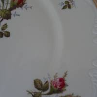 Traumhaft schöner Servierteller. "Moss Rose" Rosenthal Pompadour. Durchmesser: 26 cm Bild 6