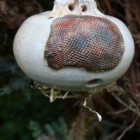 Ohrwurmkugel Insektenkugel aus Keramik frostfeste Gartenkeramik Bild 2