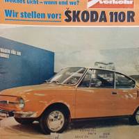 Der Deutsche Straßenverkehr - Nr:1    Mai 1972 - Skoda 110 R Bild 1