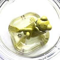 Der Spreewaldfrosch, Pickles, saure Gurken, Frosch Skulptur, Frosch im Glas, Froschkönig, Froschplastik, modellierter Fr Bild 9