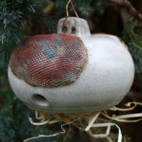Ohrwurmkugel Insektenkugel aus Keramik frostfeste Gartenkeramik Bild 4