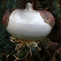 Ohrwurmkugel Insektenkugel aus Keramik frostfeste Gartenkeramik Bild 7