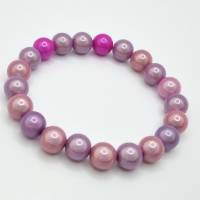 Armband Regenbogen Miracle Beads Rosa Pink (A72) Bild 3