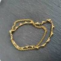 Schmuckset Zauberstab/ Goldfarbene Halsketten/ Stilmix Ketten/ Mehrfachkette mit Ohrringen & Armband/ Limitierte Auflage Bild 7