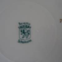 Vintage-Torten/Servierplatte. Schumann. Durchmesser: 28 cm Bild 7