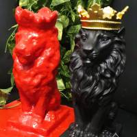 Latexform Löwe mit Krone - 2 Größen oder als Set Lion King König Wildlife Raubkatze Gießform Mold - NL000595 Bild 4