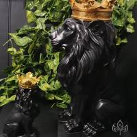 Latexform Löwe mit Krone - 2 Größen oder als Set Lion King König Wildlife Raubkatze Gießform Mold - NL000595 Bild 7