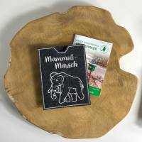 Mammut-Marsch - bestickte Filzhülle für dein Teilnehmerheft oder deinen Wanderpass - du kannst alles schaffen Bild 4