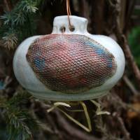 Ohrwurmkugel Insektenkugel aus Keramik frostfeste Gartenkeramik Bild 1