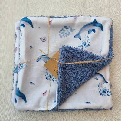 Waschläppchen Set Delfin