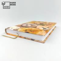 Notizbuch, Teddy Bären, DIN A5, 150 Blatt, handgefertigt Bild 3