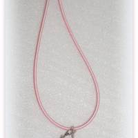 Kinderkette mit 2 Anhängern Lolli und Engelchen, Halskette für Mädchen mit Engelanhänger Bild 2