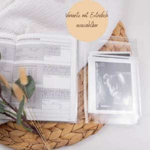 Mutterpass Hülle Mutterpasshülle personalisiert EMILIA Schutzhülle Geschenkidee zur Schwangerschaft Bild 5