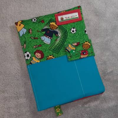 Hausaufgabenheft-Hülle zur Einschulung, Aufgabenhefthülle für Spiralbindung