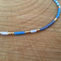 Super schickes  Miyuki-Delica-Perlen Armband mit verstellbarem Makrameeknoten  Perlengröße 2 mm Bild 4