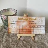 Sinking Fund Tracker Orange/Gelb  (10 Stück) Bild 1