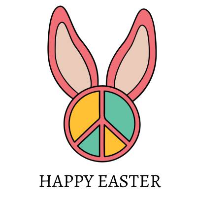 Süßer Osterhase Plotterdatei - Frühling Ostern - SVG Download Datei - Plotterdatei - Basteln - DIY - Cricut