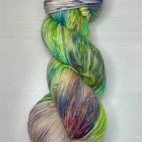 Kaleidoskop BEIGE - Handgefärbte Sockenwolle im Strang /100g Bild 7