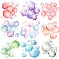 Bügelbilder Bügelmotiv Seifenblasen Bubbles Junge Mädchen Baby Höhe 20cm Bild 1