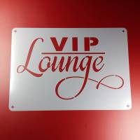 Schablone VIP Lounge Schriftzug - BS88 Bild 1
