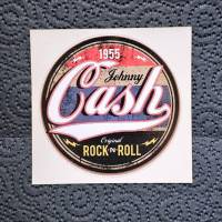 Johnny Cash US-Car, Sticker, Autoaufkleber bunt Bild 1