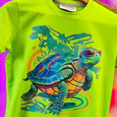 Kinder T-Shirt Schildkröte