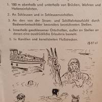 DDR - Merkblatt für Wassersportler - August 1958 Bild 3