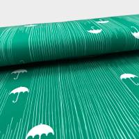 Softshell mit Regenschirmen in grün 0,25 m Bild 2