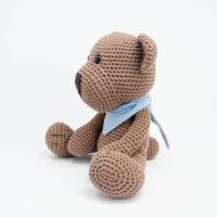 Handgemachter Teddybär mit Schurwollfüllung, verschiedene Farben, mit oder ohne Spieluhr, individualisierbar Bild 2