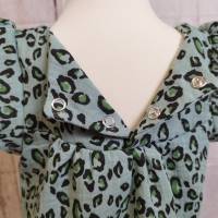 Bluse oder Kleid aus Musselin, Leo mint, Gr. 74-128 Bild 7