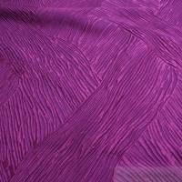 Stoff Polyester Falten Kleidertaft Welle lila violett beidseitig knitterfrei Bild 2