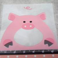 Schwein Pig  Klarsichtbeutel Tüten, selbstklebend, Geschenke Bild 6