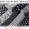 Türstopper Punkte schwarz-weiss, black white, Mini Punkte, Klinkenhänger, made by BuntMixxDESIGN Bild 3