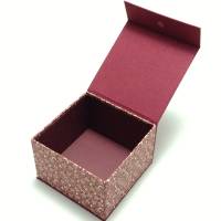 Schachtel klein und fein mit Magnet-Klappdeckel  bordeaux Bild 4
