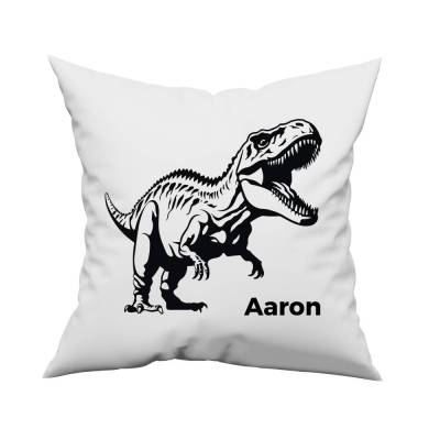 Bügelbild T-Rex in Wunschfarben zum aufbügeln // Personalisierbares Bügelbild Dino zum aufbügeln // Bügelbilder