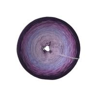 (68,90€/kg) Farbverlaufsgarn / Bobbel Lavendel - innen hell Bild 1