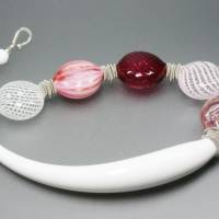 Halskette "Murano-Style", lampwork Bild 4