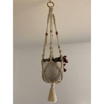 Blumenampel/Makramee/Geschenk/Deko